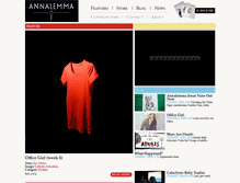 Tablet Screenshot of annalemma.net